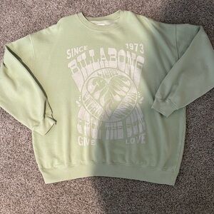 billabong oversized crewneck